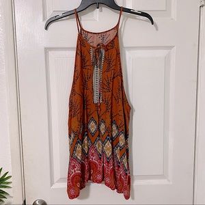 Women’s Bohemian Halter Top- Medium